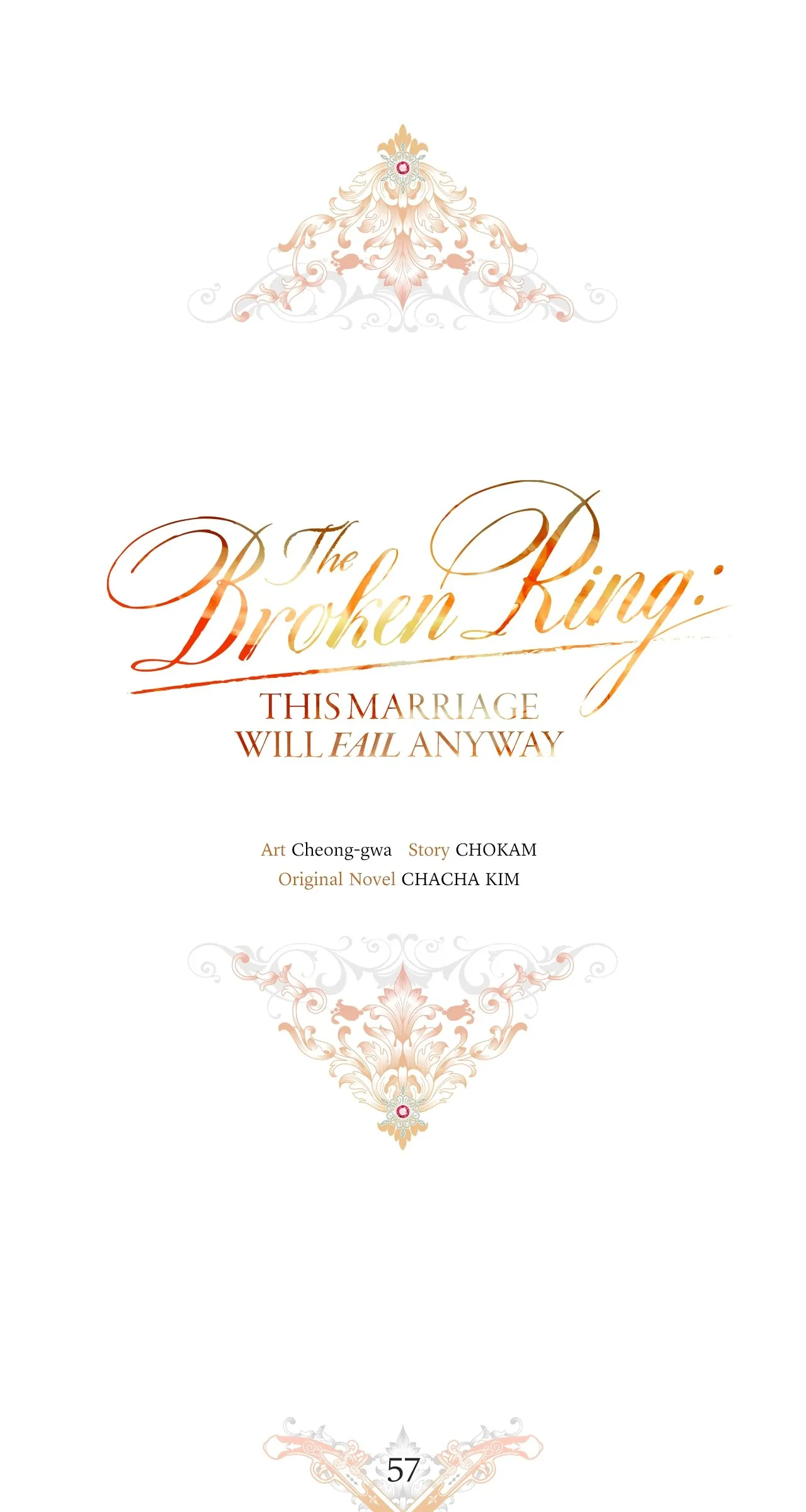 The Broken Ring: This Marriage Will Fail Anyway chapter 57 page 22