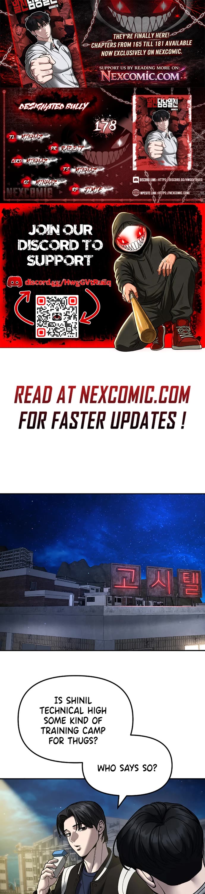 The Bully In-Charge chapter 178 page 1