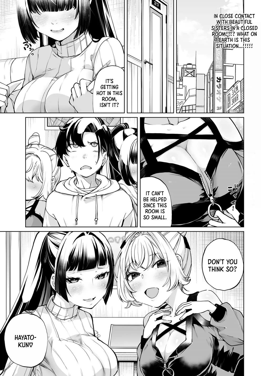 The Case About Two Sisters Becoming Extremely Obsessed With Me After I Saved Them chapter 28 page 1