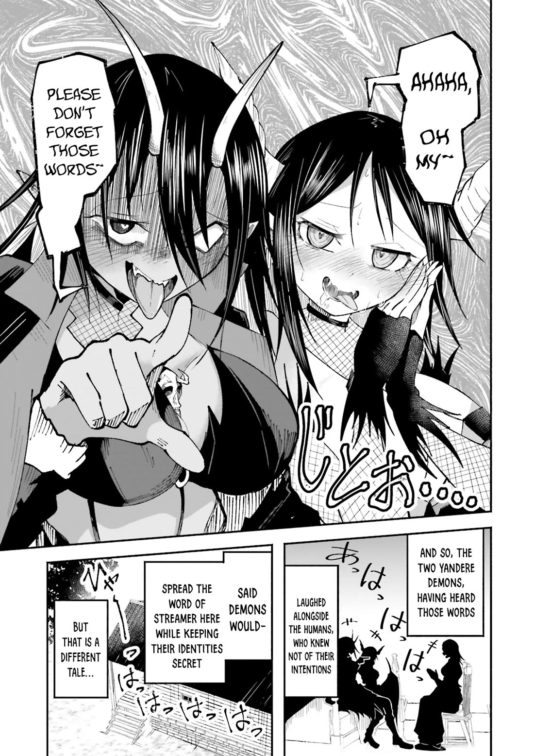 The Case In Which Streaming In Another World Led To The Creation Of A Massive Yandere Following chapter 30 page 19