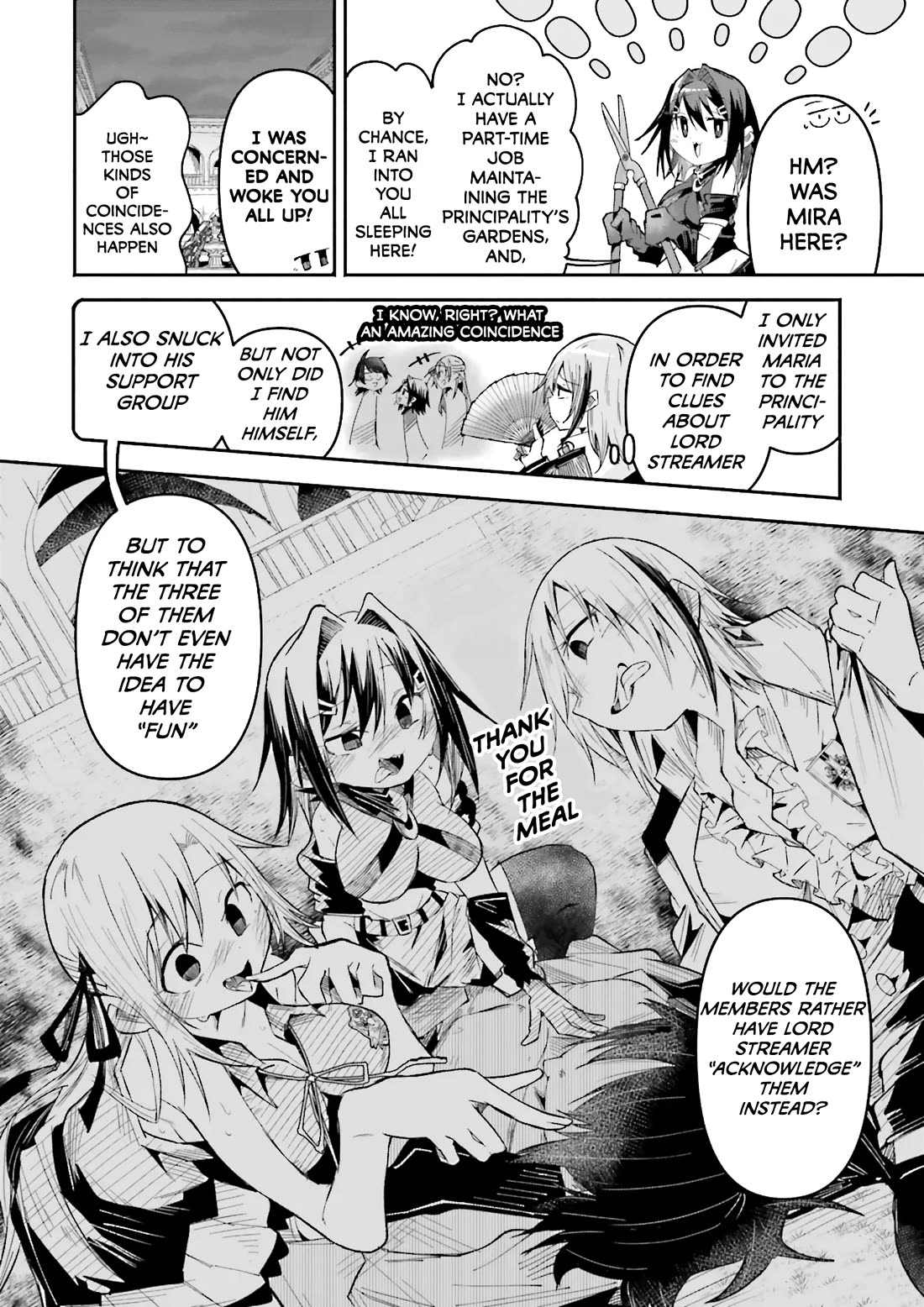 The Case In Which Streaming In Another World Led To The Creation Of A Massive Yandere Following chapter 34 page 12