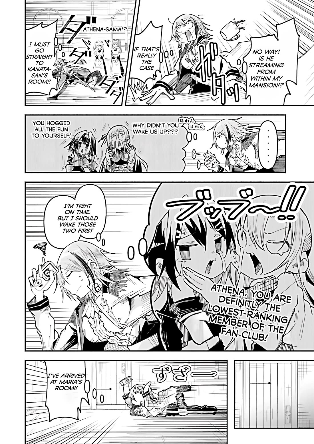 The Case In Which Streaming In Another World Led To The Creation Of A Massive Yandere Following chapter 38 page 12