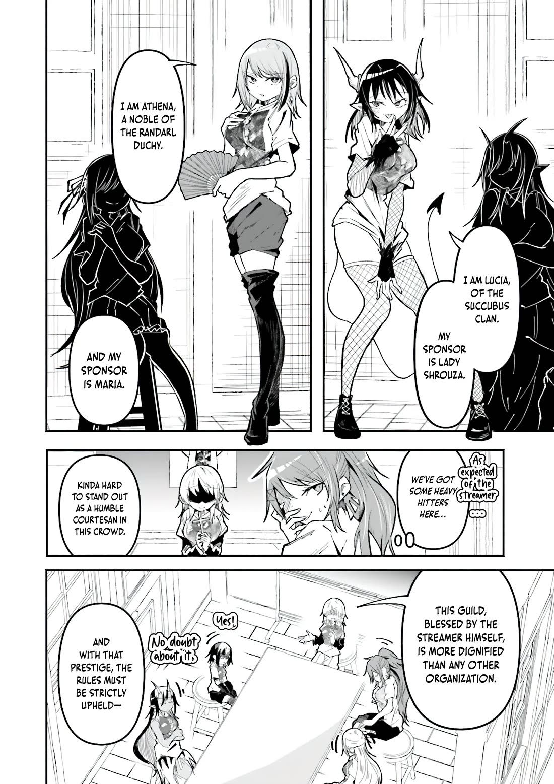 The Case In Which Streaming In Another World Led To The Creation Of A Massive Yandere Following chapter 48 page 5