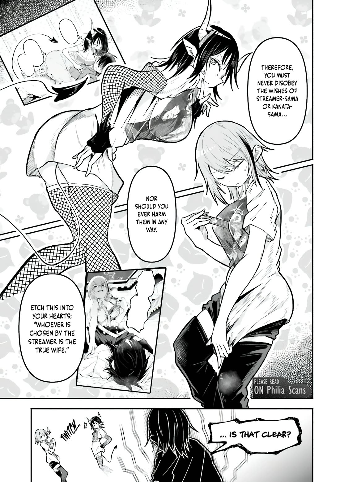The Case In Which Streaming In Another World Led To The Creation Of A Massive Yandere Following chapter 48 page 6