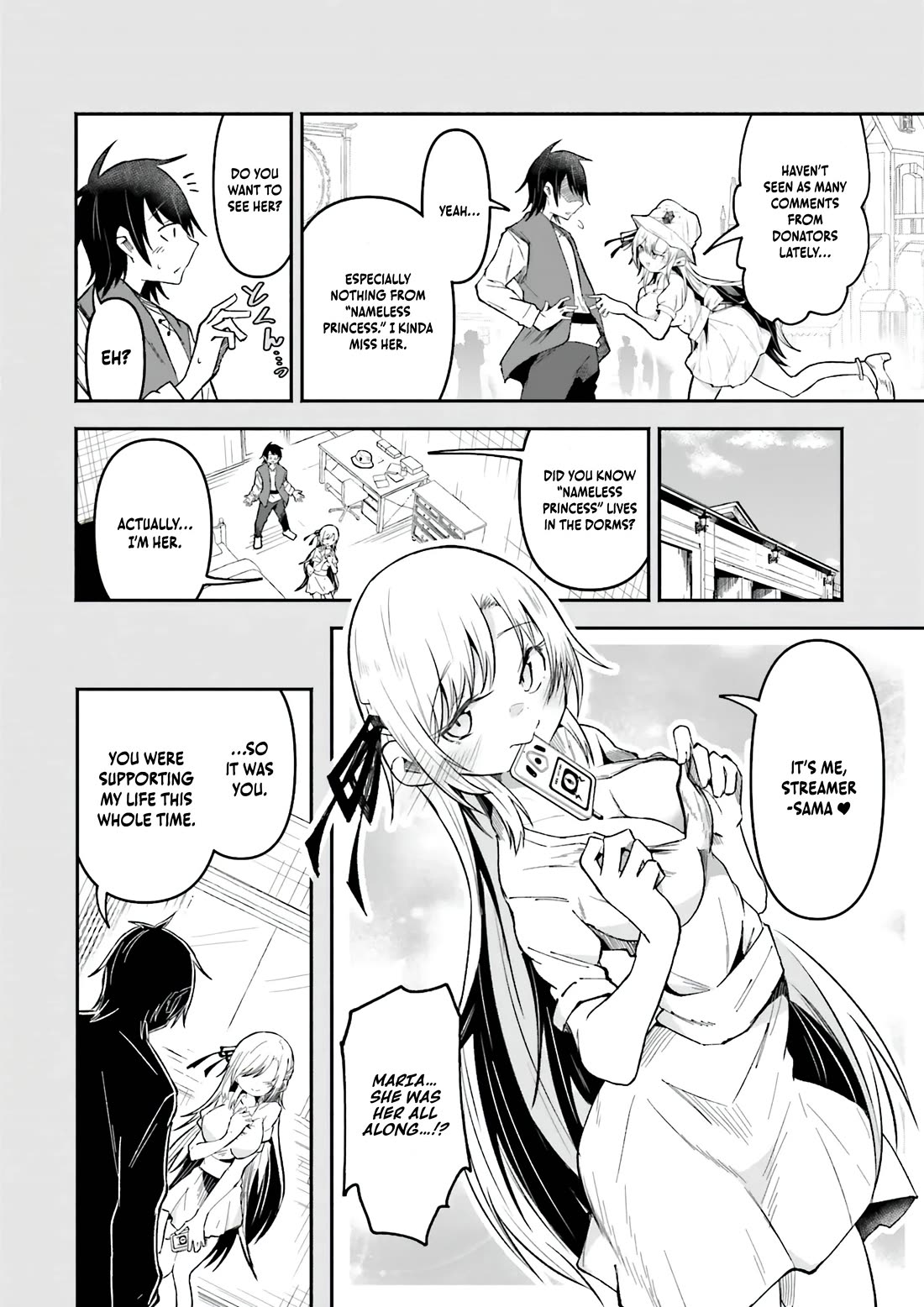 The Case In Which Streaming In Another World Led To The Creation Of A Massive Yandere Following chapter 51 page 10