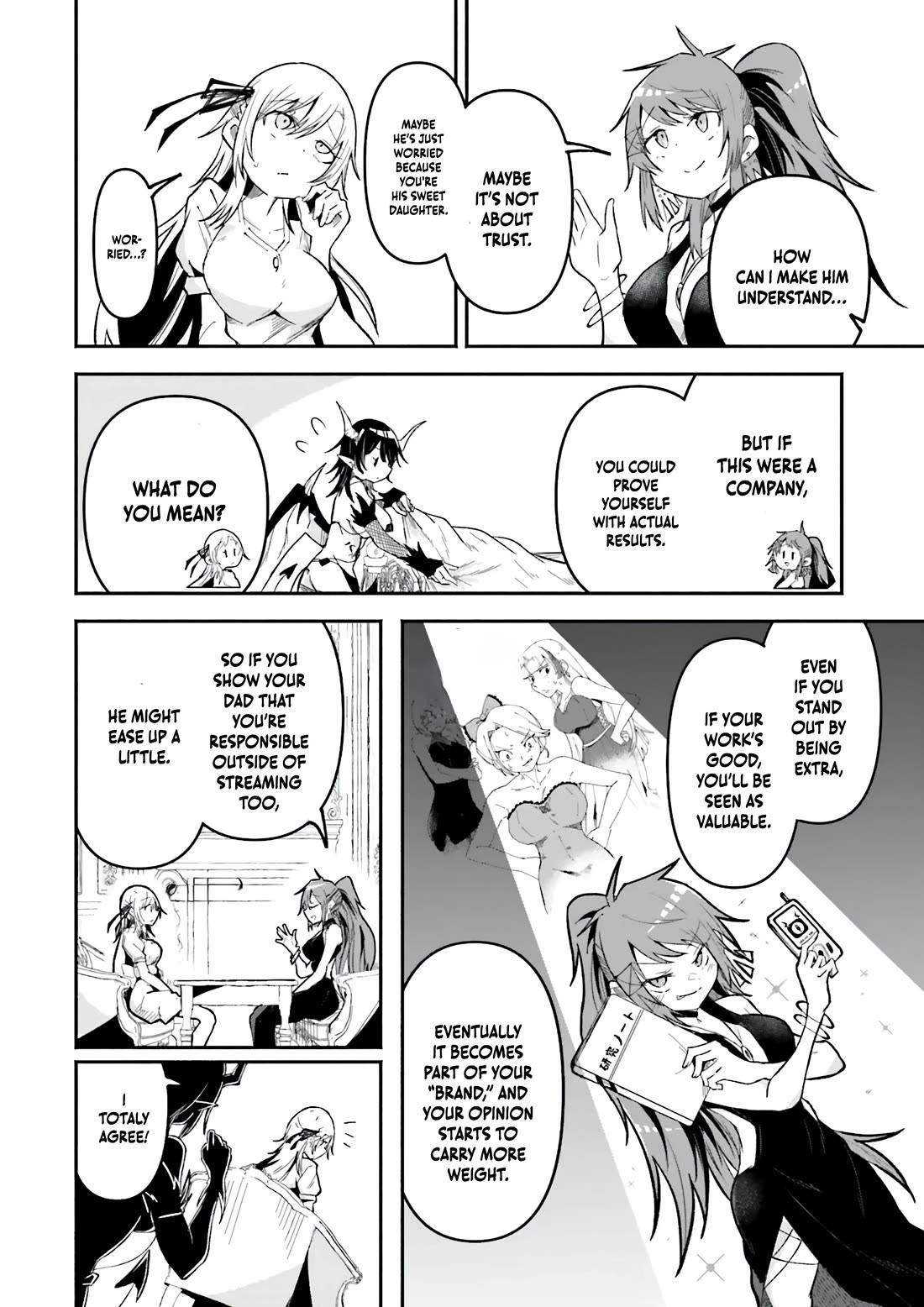 The Case In Which Streaming In Another World Led To The Creation Of A Massive Yandere Following chapter 51 page 16