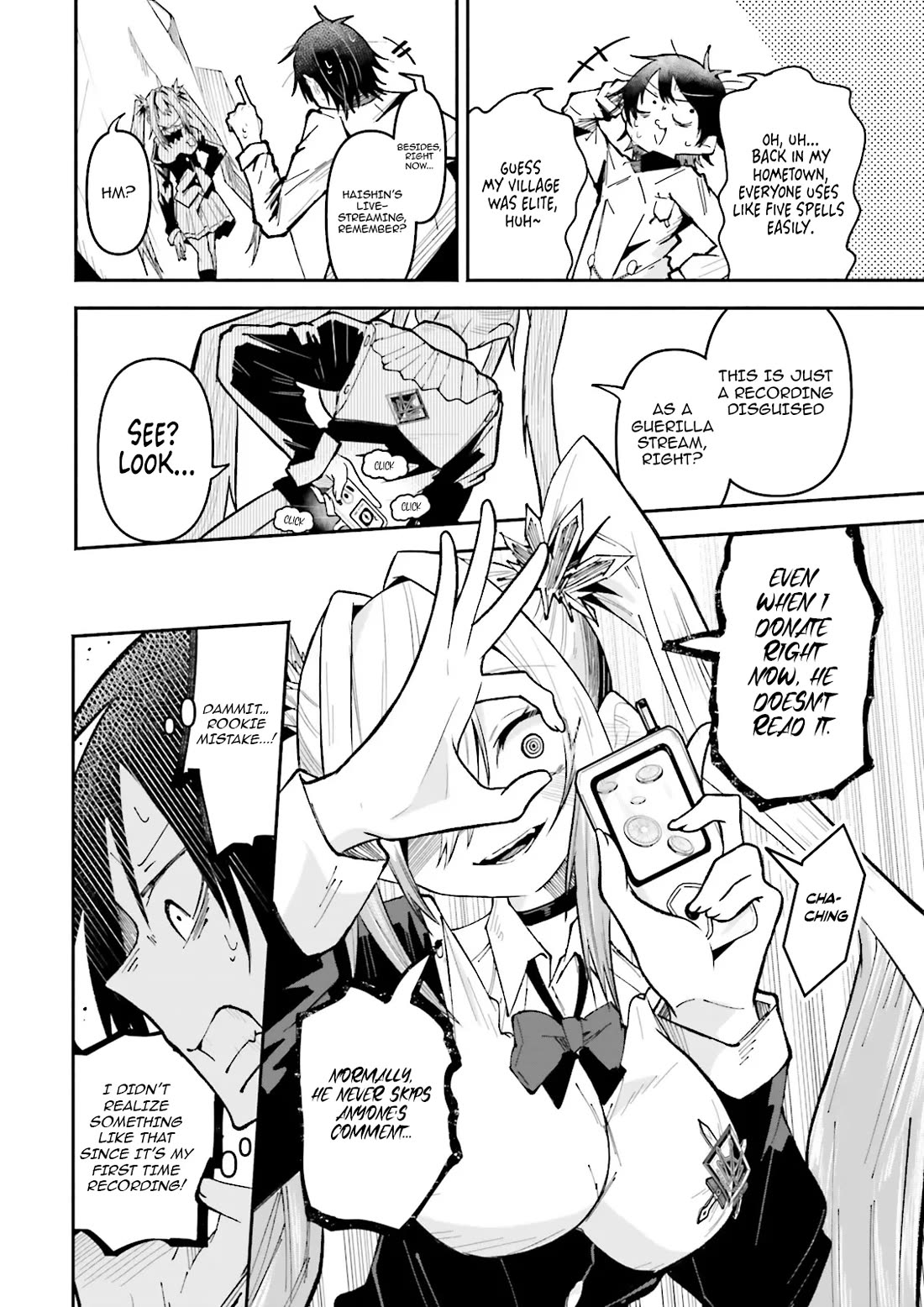 The Case In Which Streaming In Another World Led To The Creation Of A Massive Yandere Following chapter 58 page 4