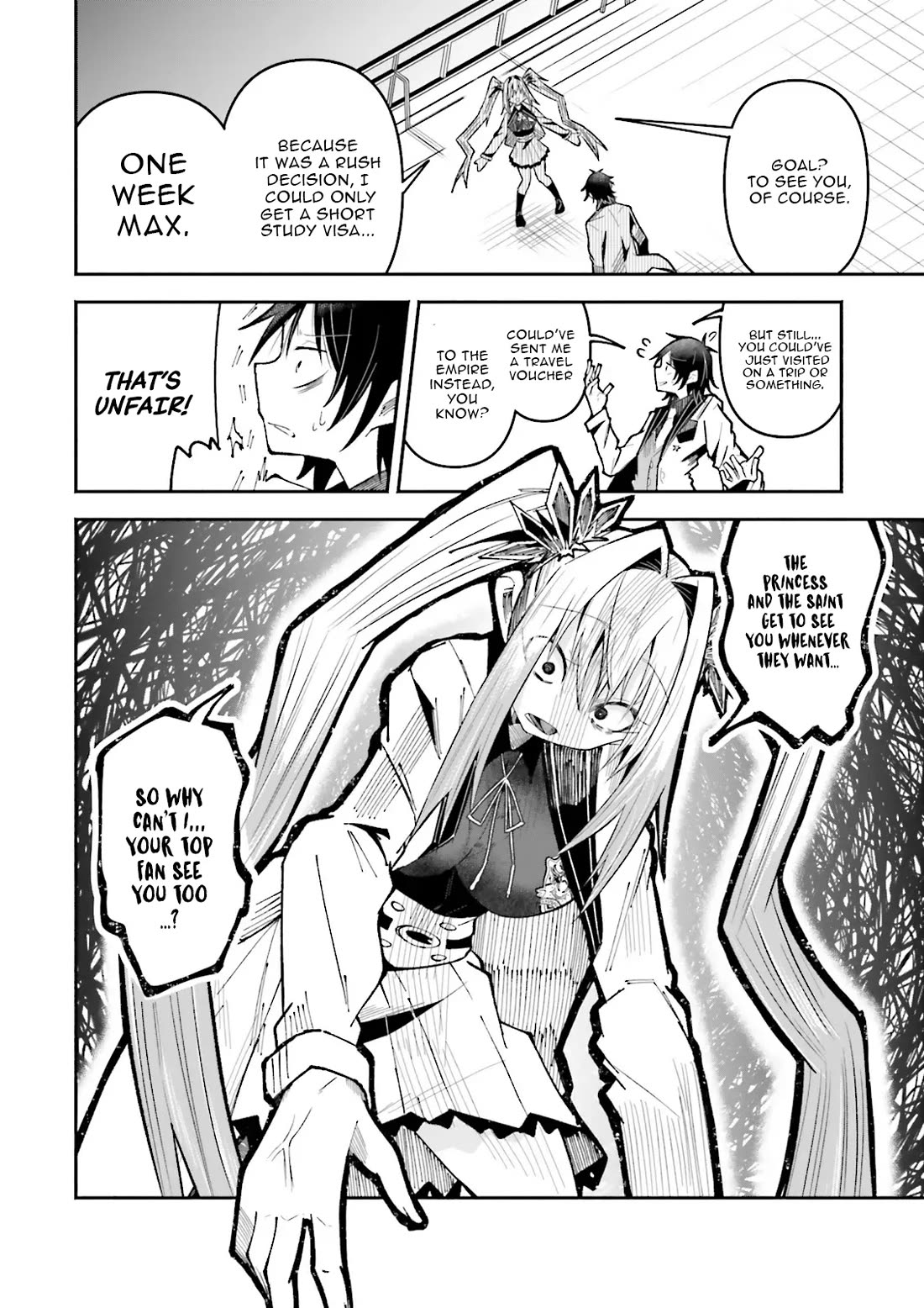 The Case In Which Streaming In Another World Led To The Creation Of A Massive Yandere Following chapter 59 page 20