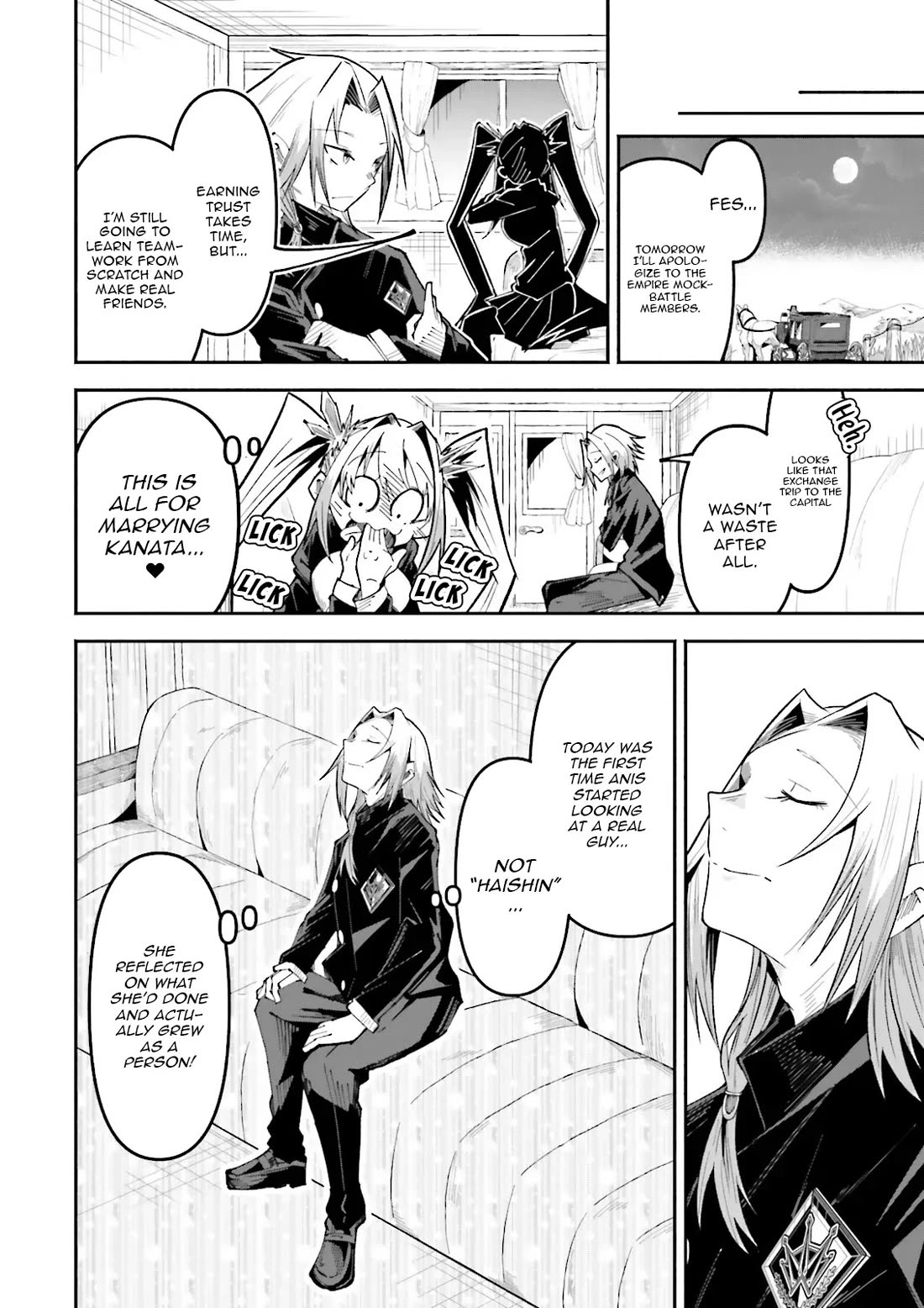 The Case In Which Streaming In Another World Led To The Creation Of A Massive Yandere Following chapter 61 page 16