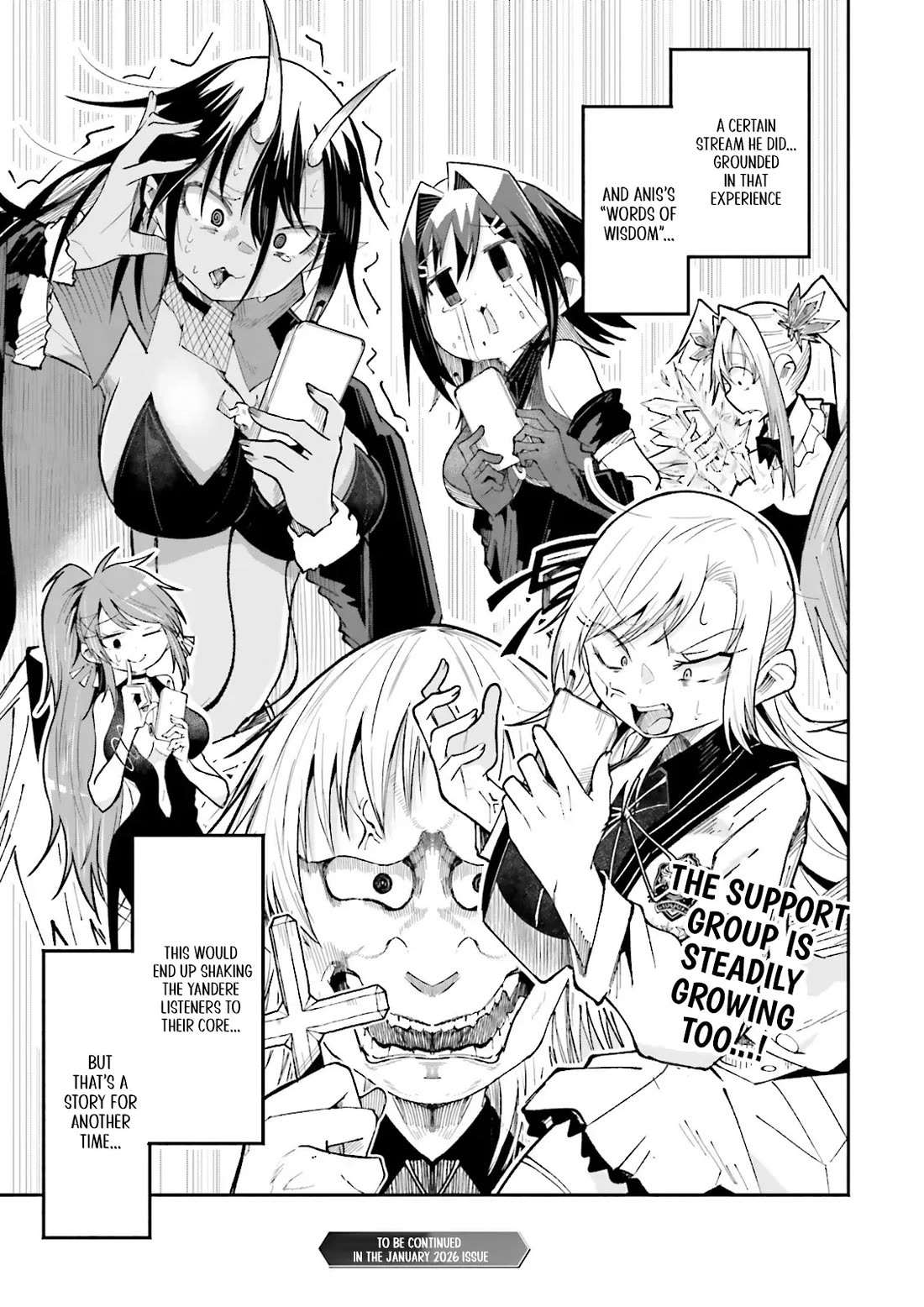 The Case In Which Streaming In Another World Led To The Creation Of A Massive Yandere Following chapter 61 page 19