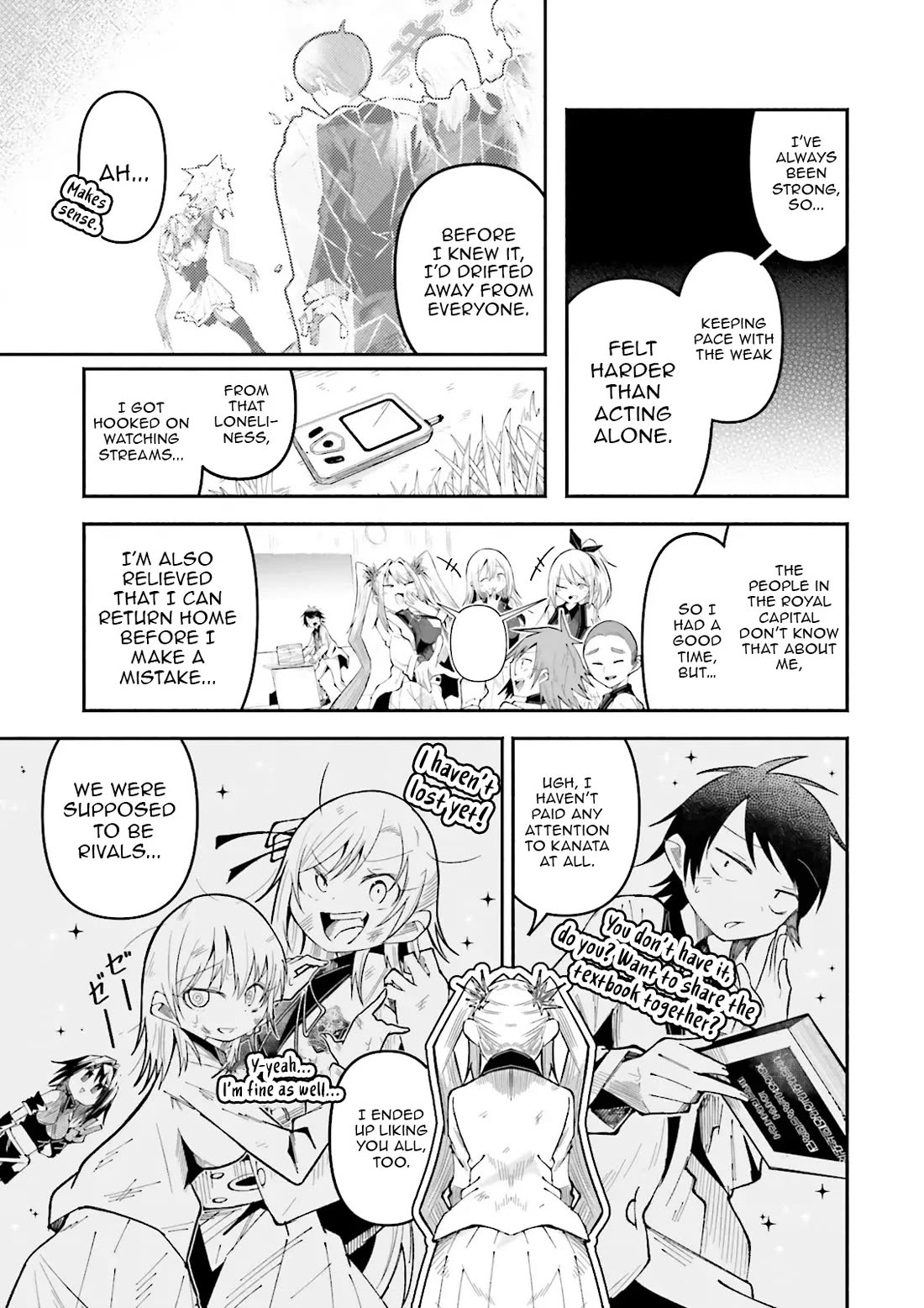 The Case In Which Streaming In Another World Led To The Creation Of A Massive Yandere Following chapter 61 page 9