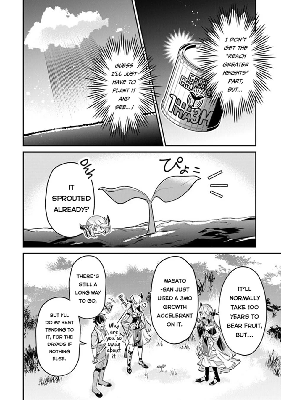 The Cheat Vegetable Garden of a Reincarnated Company Salaryman chapter 10 page 33