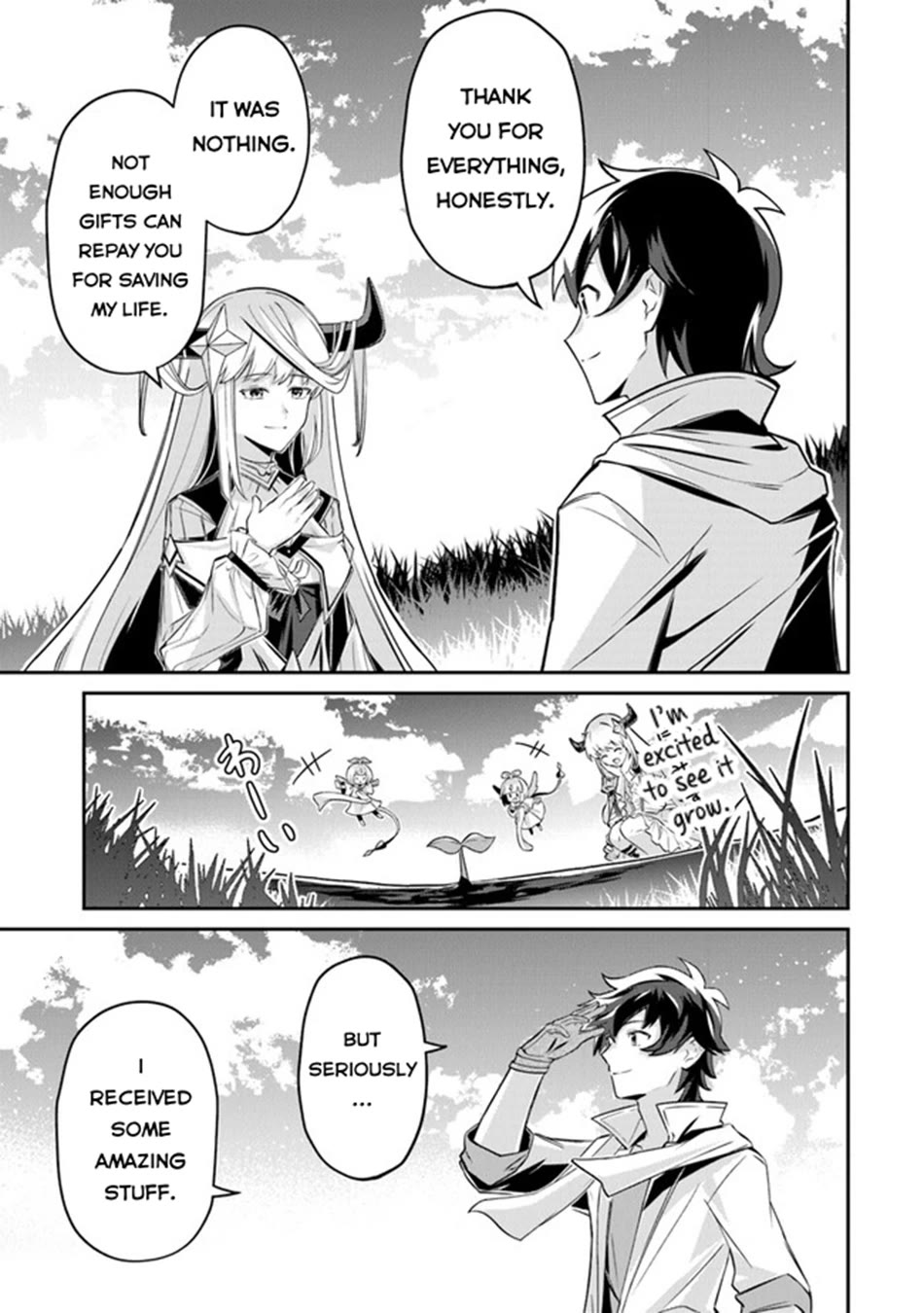 The Cheat Vegetable Garden of a Reincarnated Company Salaryman chapter 10 page 34