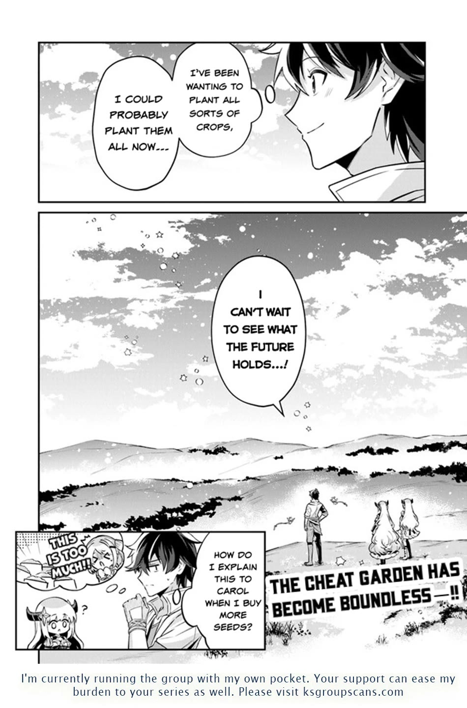 The Cheat Vegetable Garden of a Reincarnated Company Salaryman chapter 10 page 35