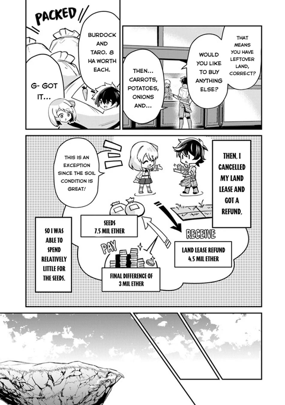 The Cheat Vegetable Garden of a Reincarnated Company Salaryman chapter 11 page 14