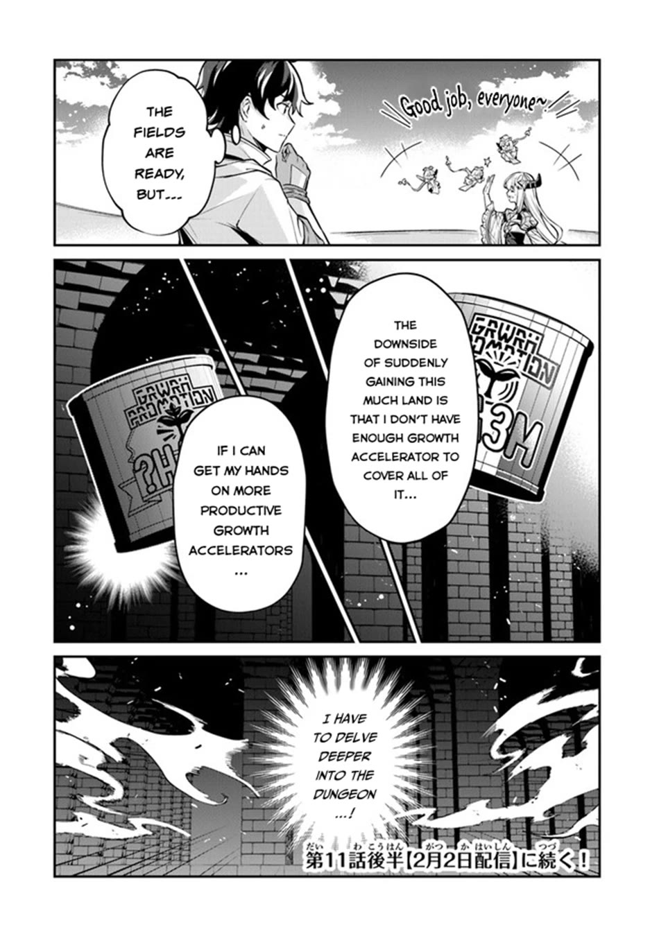 The Cheat Vegetable Garden of a Reincarnated Company Salaryman chapter 11 page 17