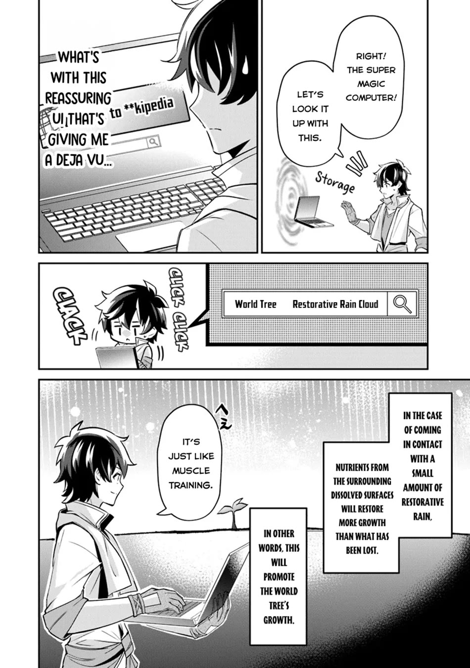 The Cheat Vegetable Garden of a Reincarnated Company Salaryman chapter 12 page 31