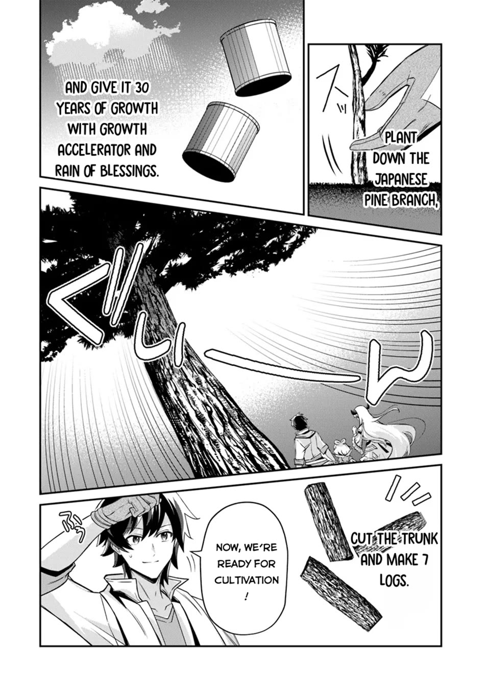 The Cheat Vegetable Garden of a Reincarnated Company Salaryman chapter 15 page 9