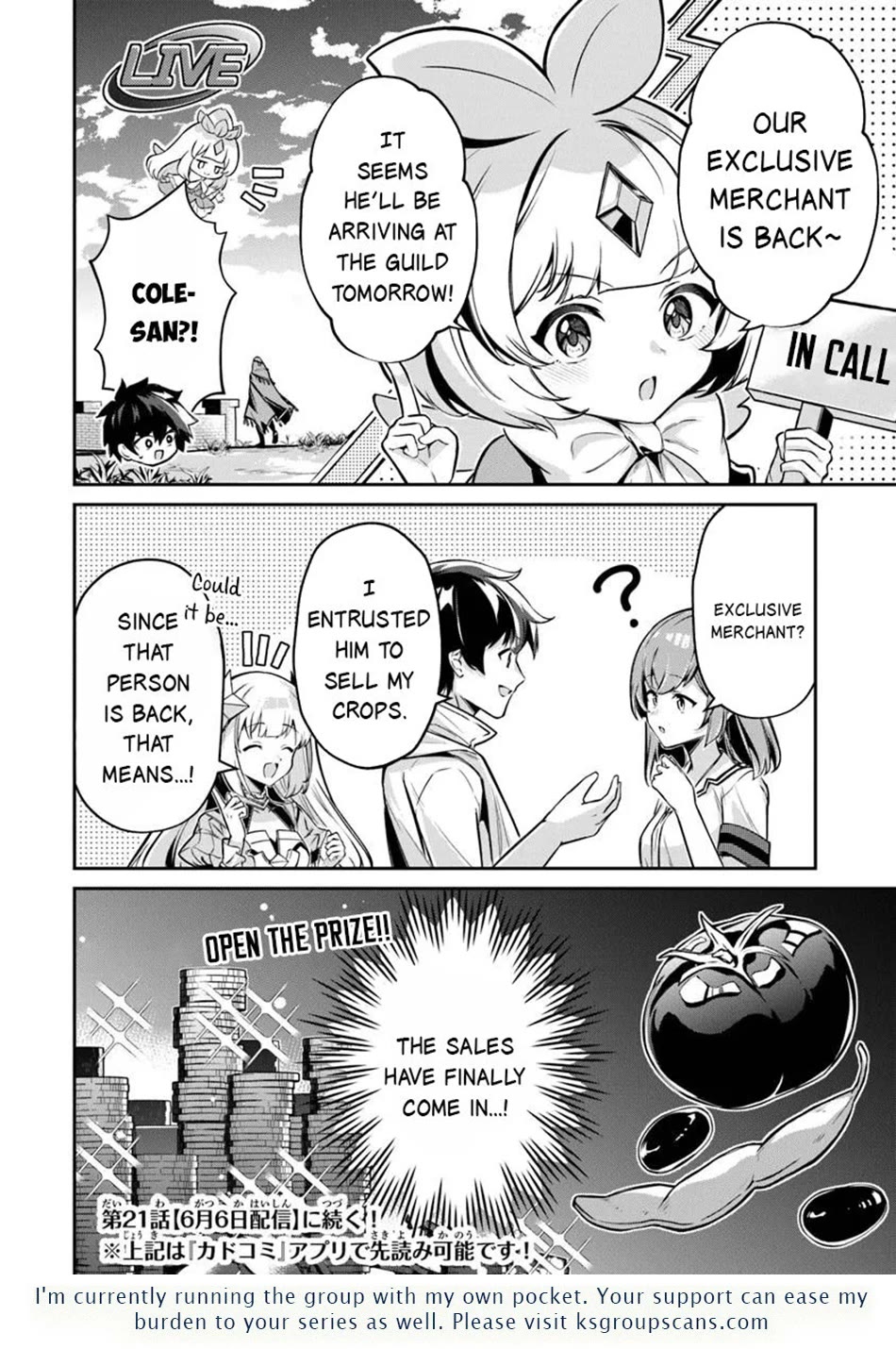 The Cheat Vegetable Garden of a Reincarnated Company Salaryman chapter 20 page 25