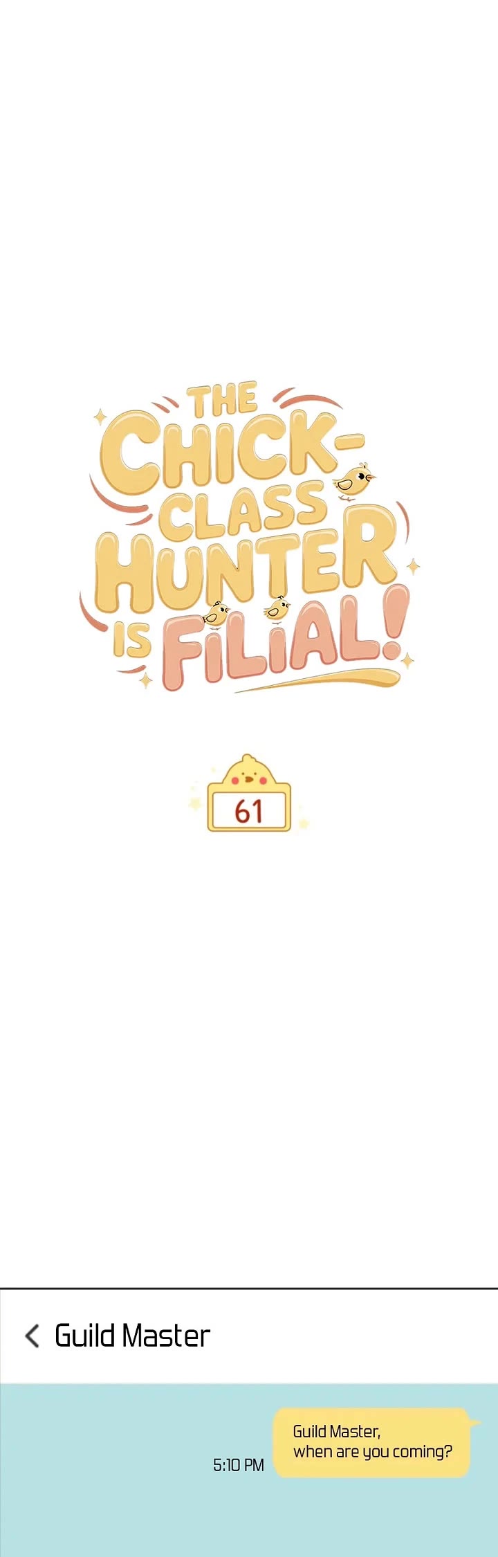 The Chick-Class Hunter Is Filial! chapter 61 page 14