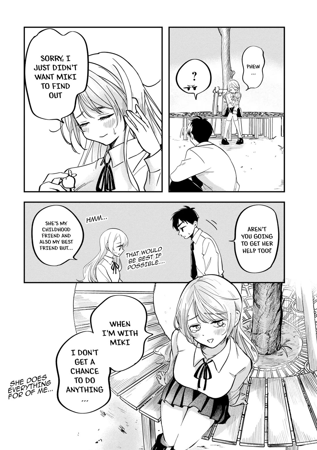 The Classmate Who Is Adored by Everyone Smiles Teasingly Only at Me chapter 2 page 8