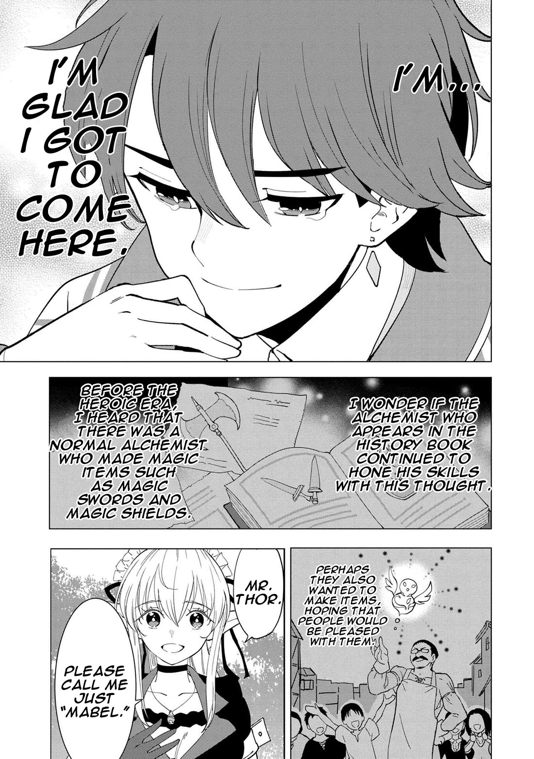 The Creation Alchemist Enjoys Freedom: If I Am Exiled From My Hometown, I Can Make Magic Items With Transcendent Effects at the Knees of the Demon Lord chapter 1 page 51