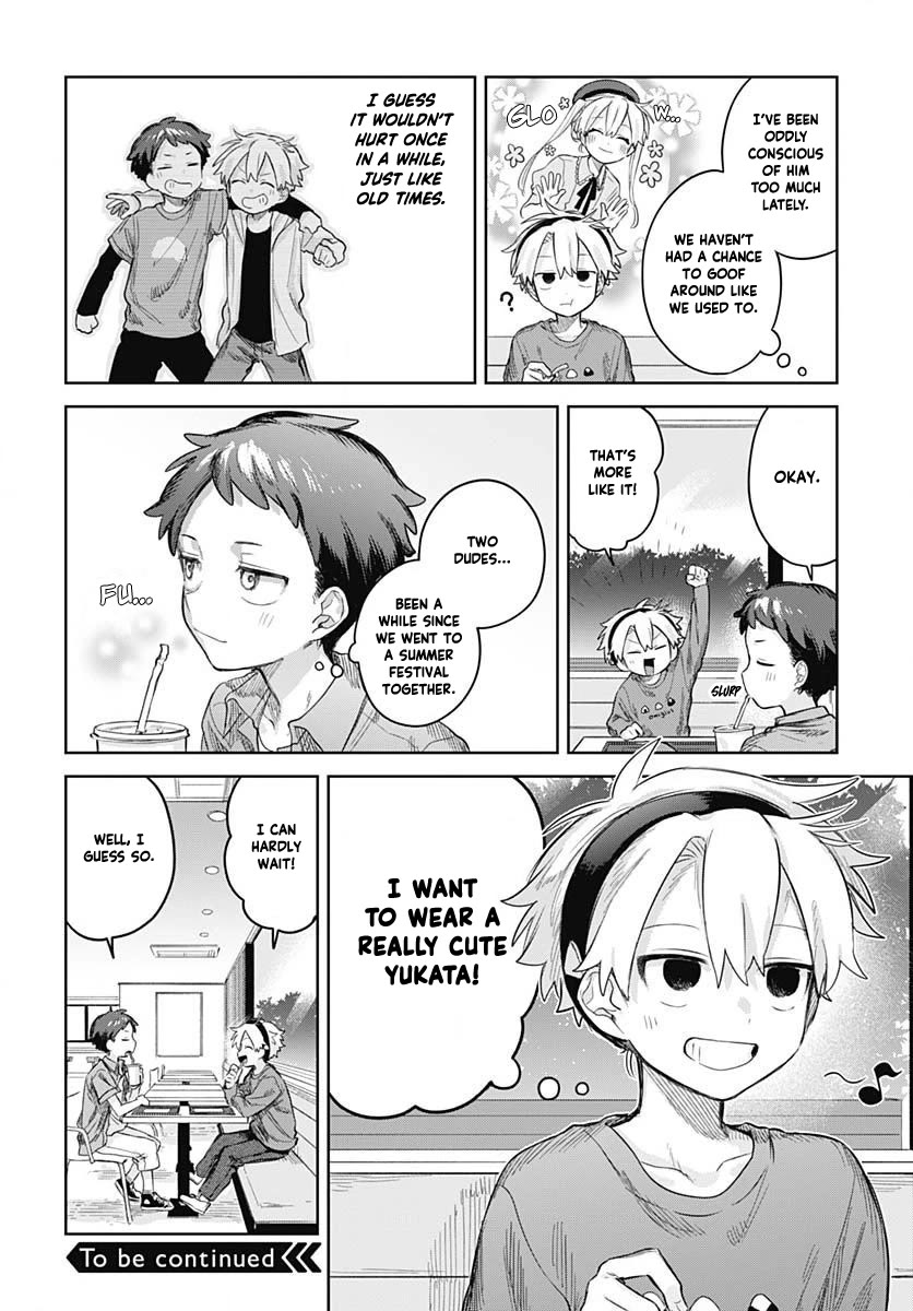 The Crossdressing Boy Wants to Take Off His Skirt chapter 16 page 12