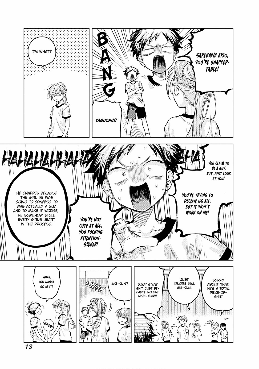 The Crossdressing Boy Wants to Take Off His Skirt chapter 22 page 11