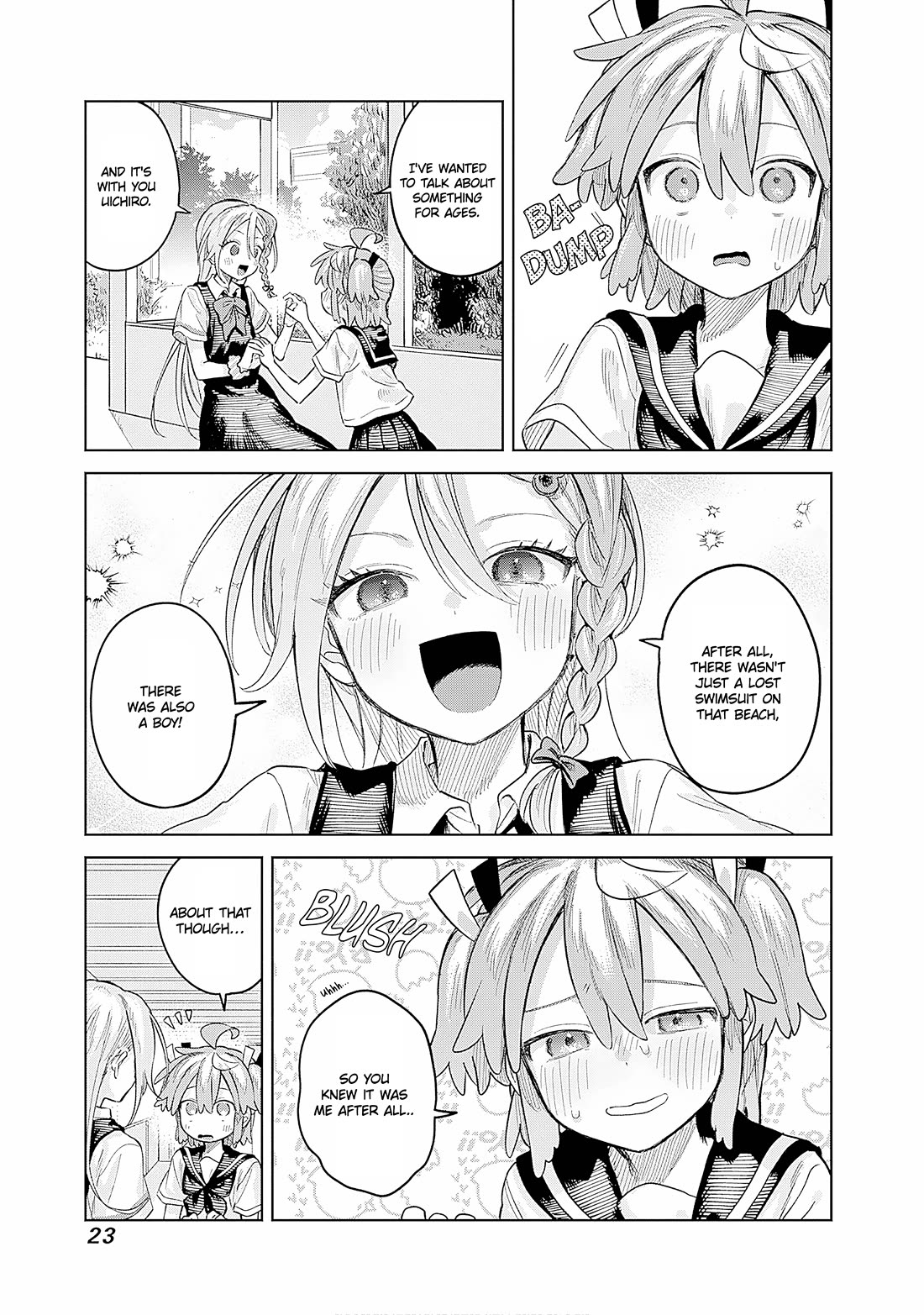 The Crossdressing Boy Wants to Take Off His Skirt chapter 22 page 21
