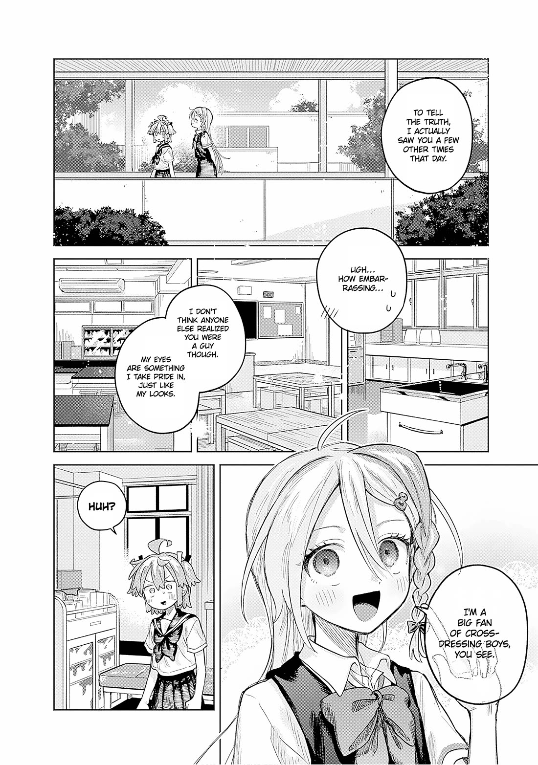 The Crossdressing Boy Wants to Take Off His Skirt chapter 22 page 24