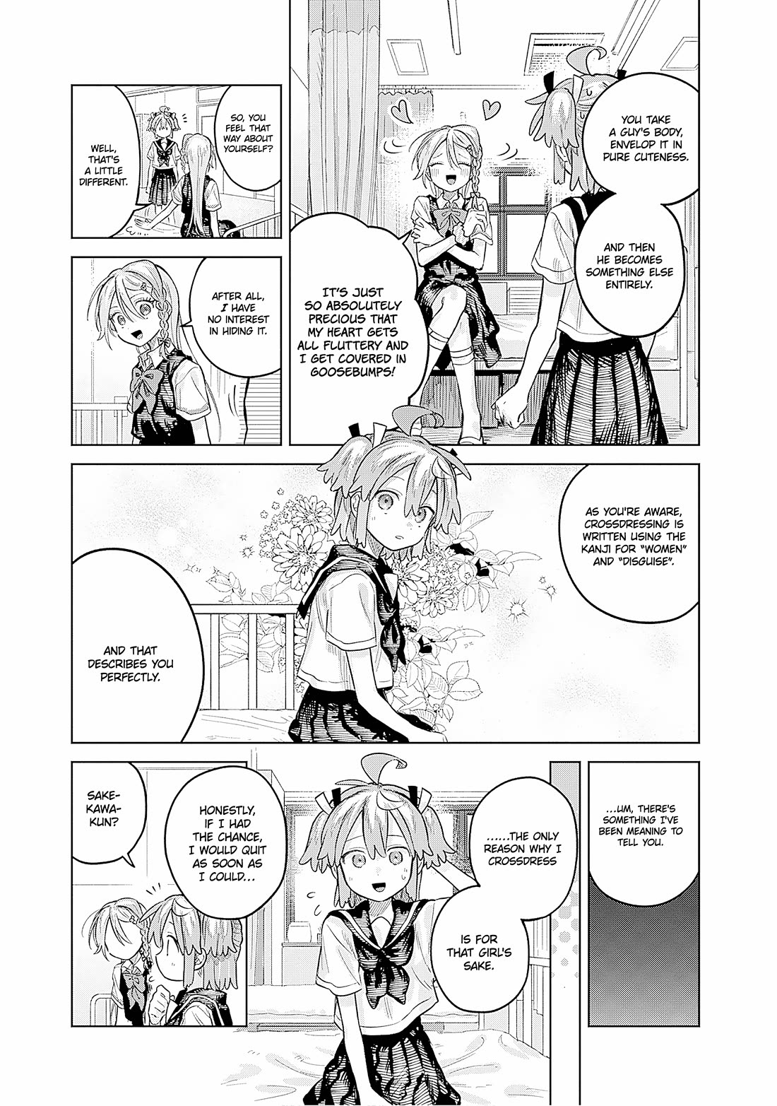 The Crossdressing Boy Wants to Take Off His Skirt chapter 22 page 25