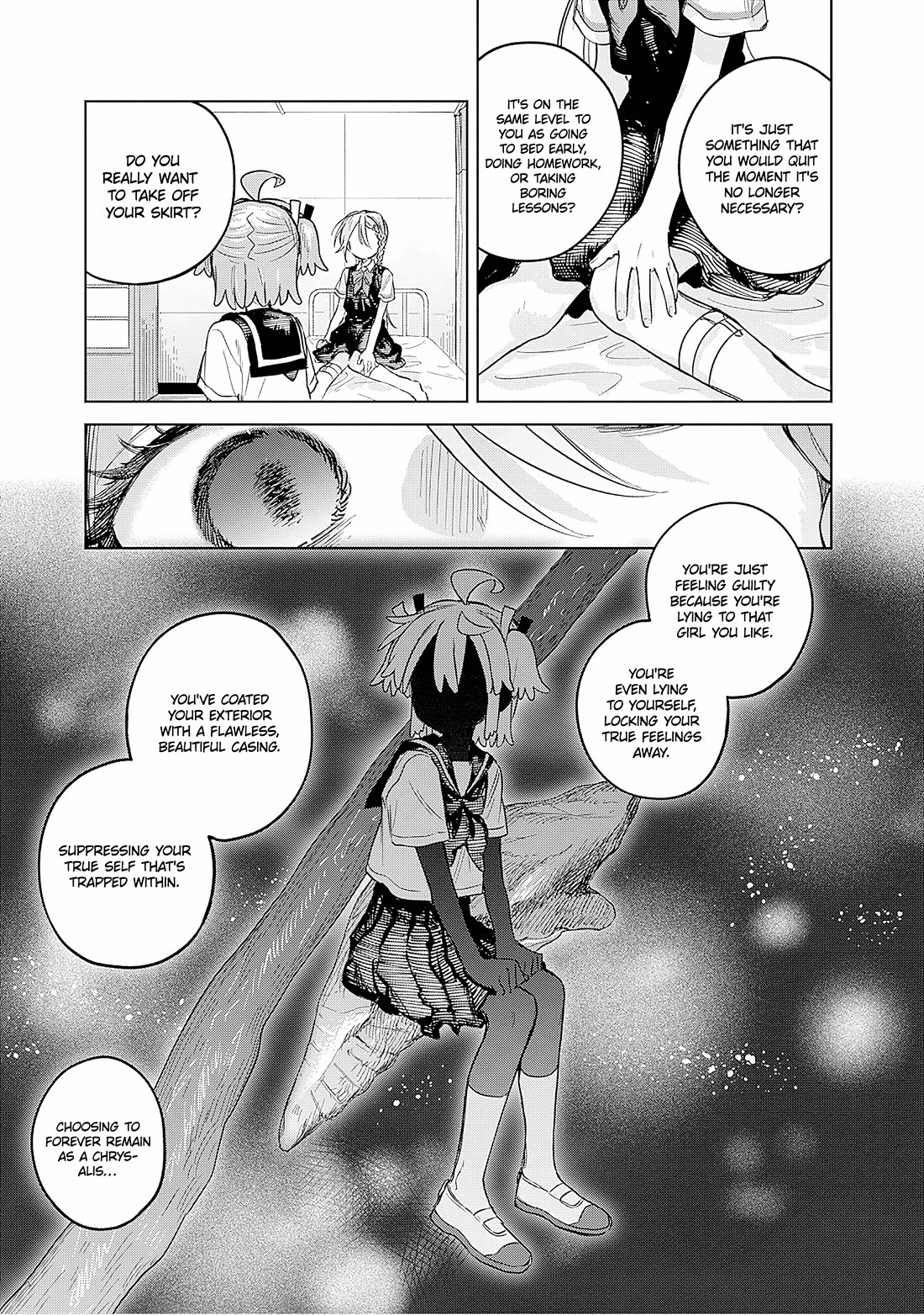The Crossdressing Boy Wants to Take Off His Skirt chapter 22 page 27