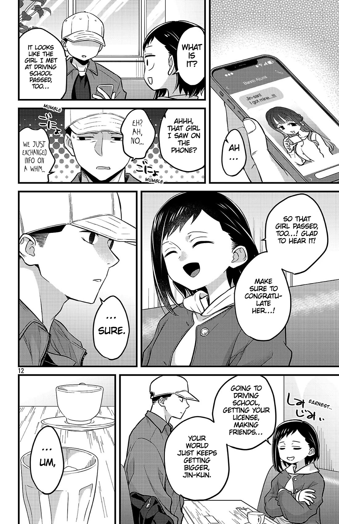 The Dangers in My Heart: The Romantic Comedy Won't Start chapter 22 page 12