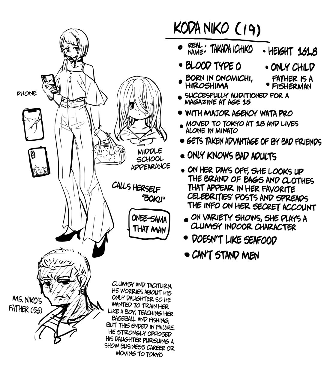 The Dangers in My Heart: The Romantic Comedy Won't Start chapter 3.1 page 1