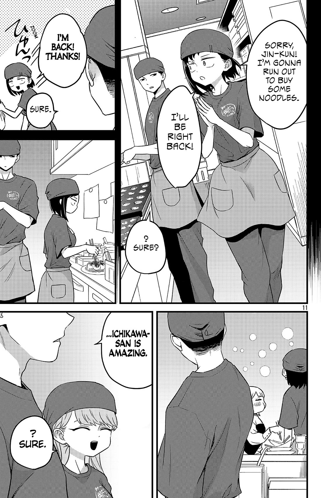 The Dangers in My Heart: The Romantic Comedy Won't Start chapter 3 page 11