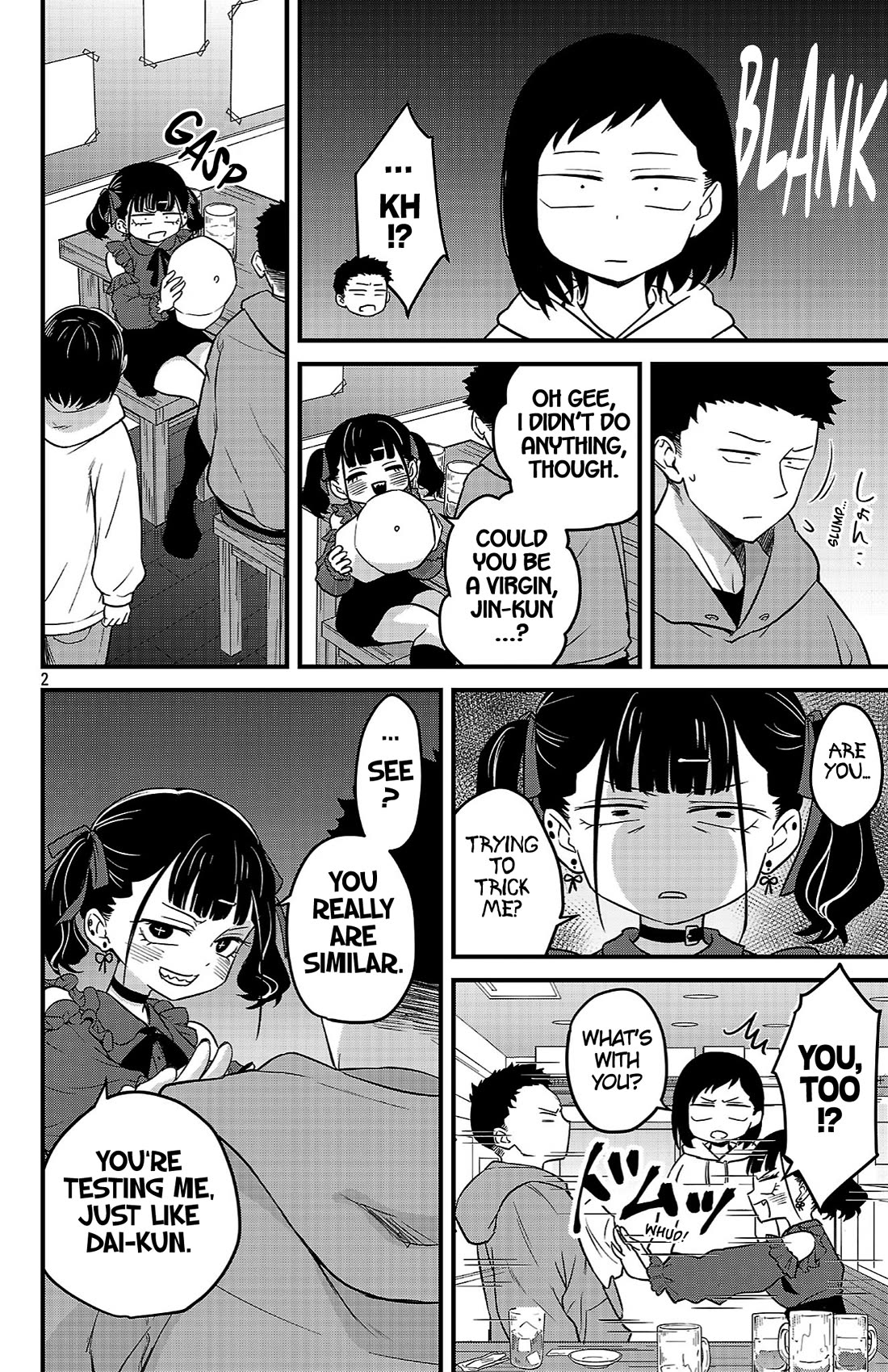 The Dangers in My Heart: The Romantic Comedy Won't Start chapter 5 page 2