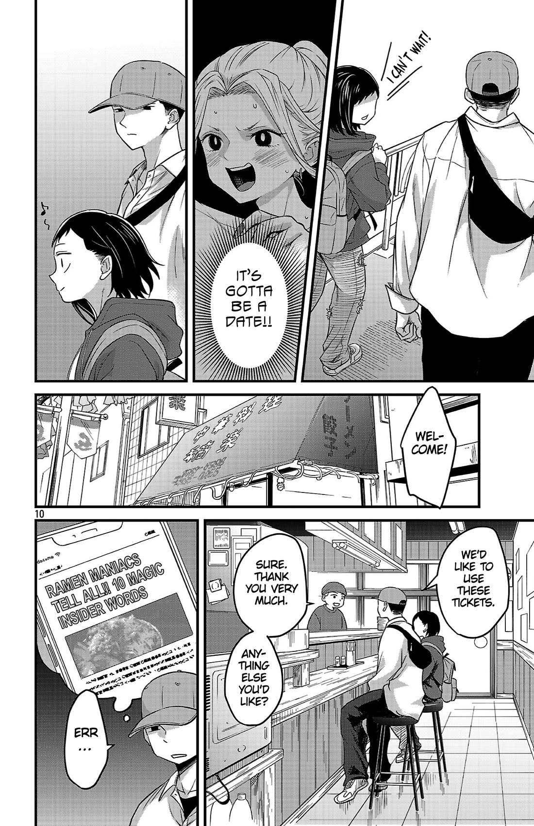 The Dangers in My Heart: The Romantic Comedy Won't Start chapter 6 page 8