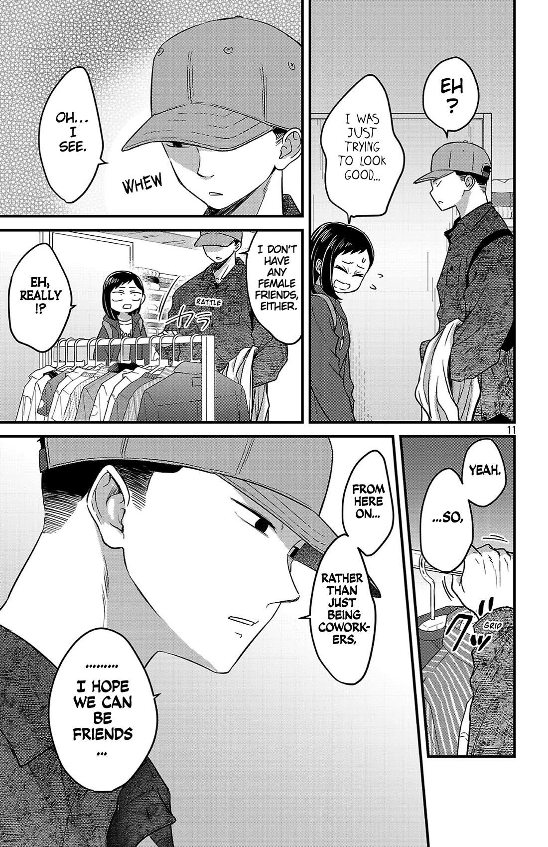 The Dangers in My Heart: The Romantic Comedy Won't Start chapter 7 page 11