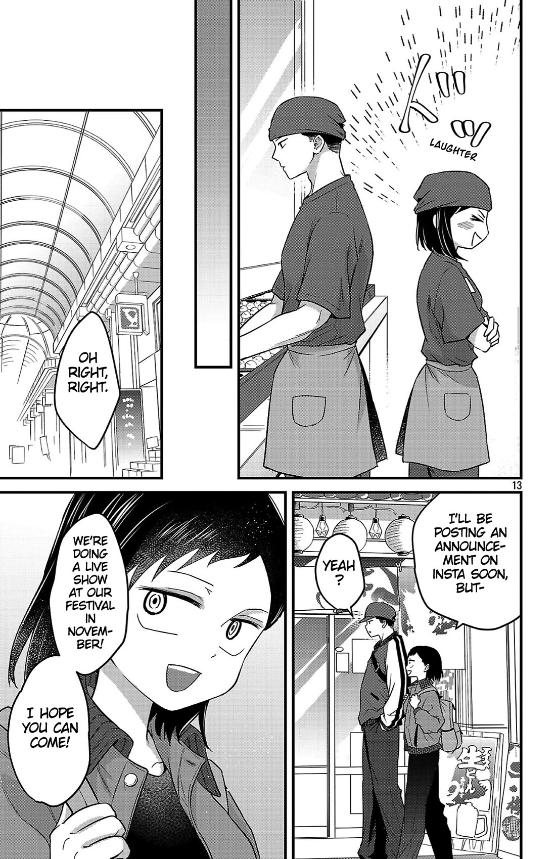 The Dangers in My Heart: The Romantic Comedy Won't Start chapter 8 page 13