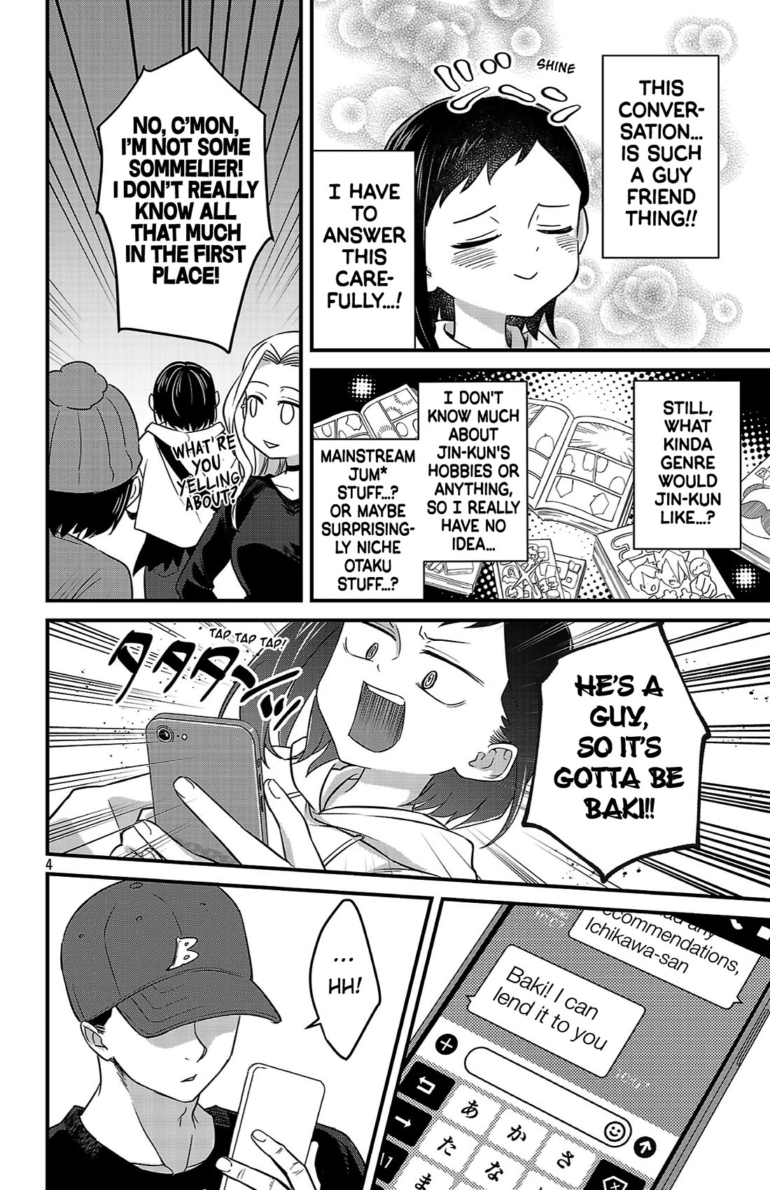 The Dangers in My Heart: The Romantic Comedy Won't Start chapter 8 page 4