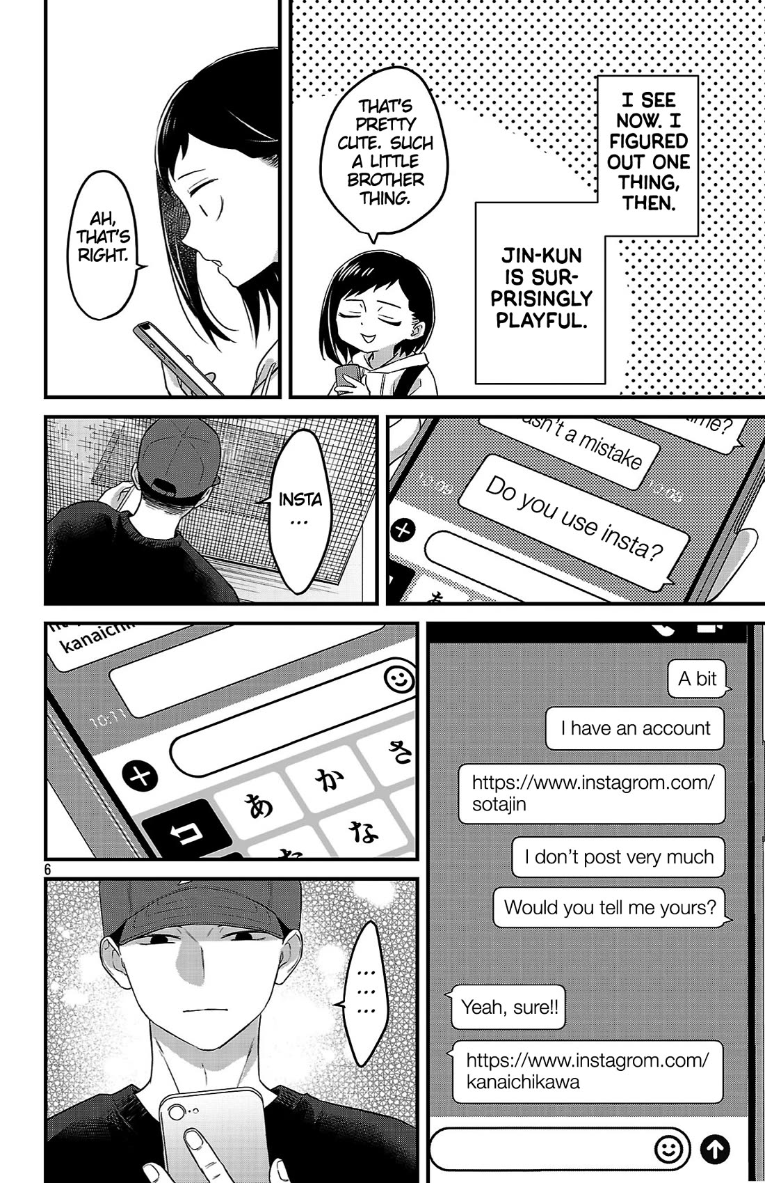 The Dangers in My Heart: The Romantic Comedy Won't Start chapter 8 page 6