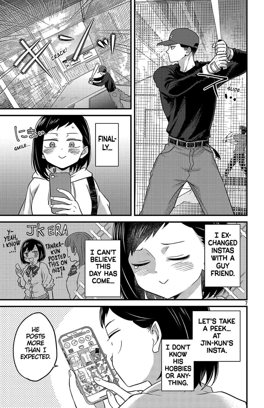 The Dangers in My Heart: The Romantic Comedy Won't Start chapter 8 page 7