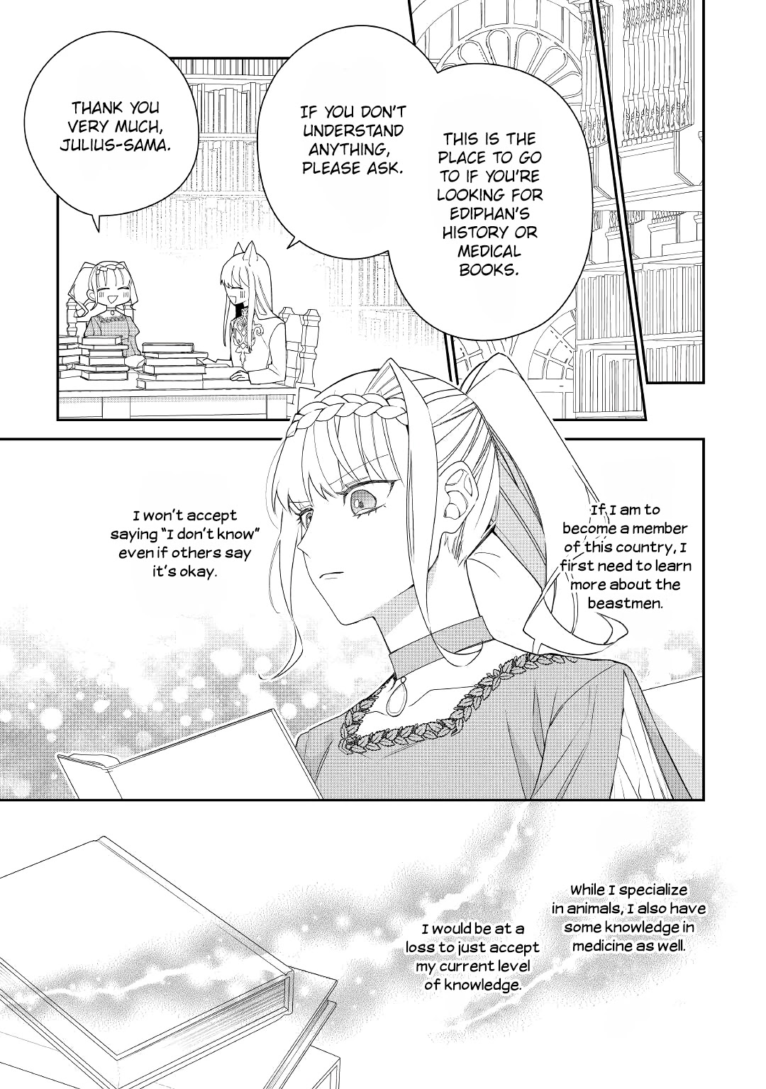 The Daughter is a Former Veterinarian Has Been Abandoned, but Is Very Popular With Mofumofu! chapter 13 page 24