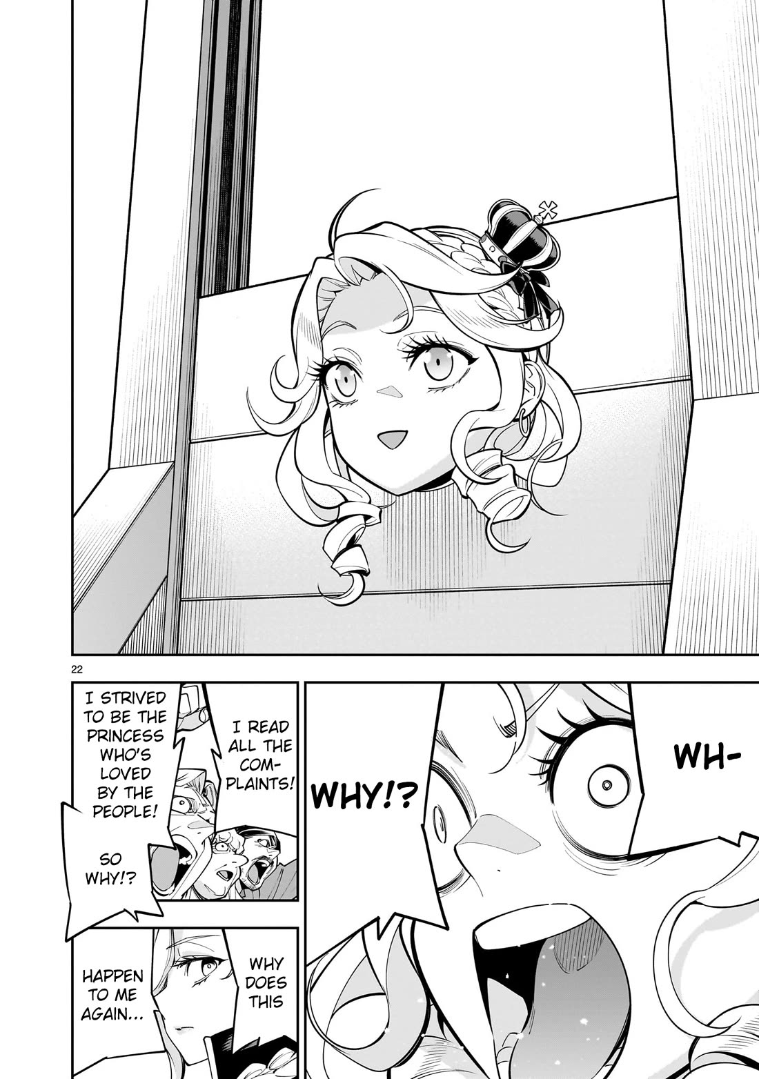 The Death Defying Princess Creates a Yuri Harem to Survive chapter 1 page 21