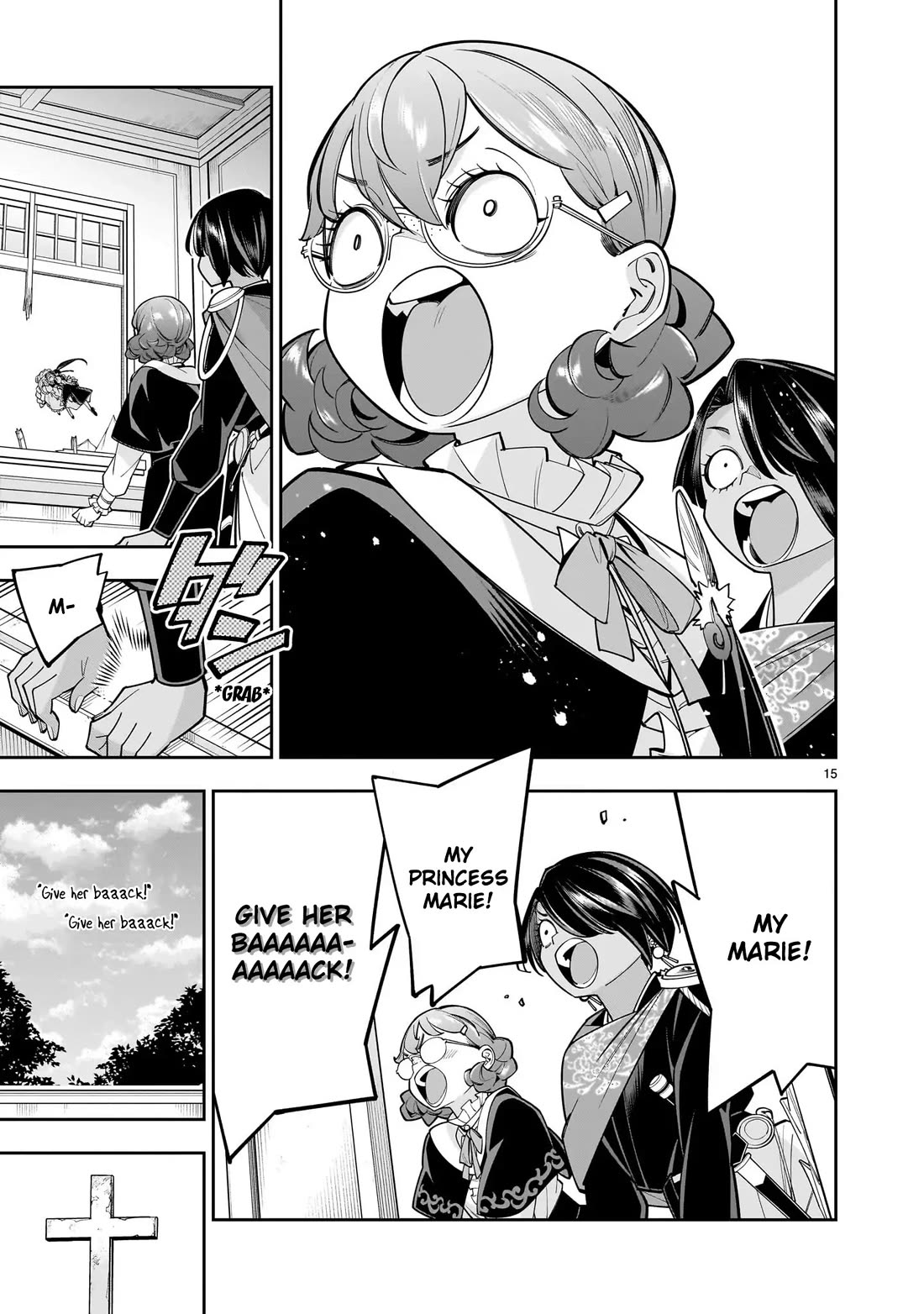 The Death Defying Princess Creates a Yuri Harem to Survive chapter 10 page 15