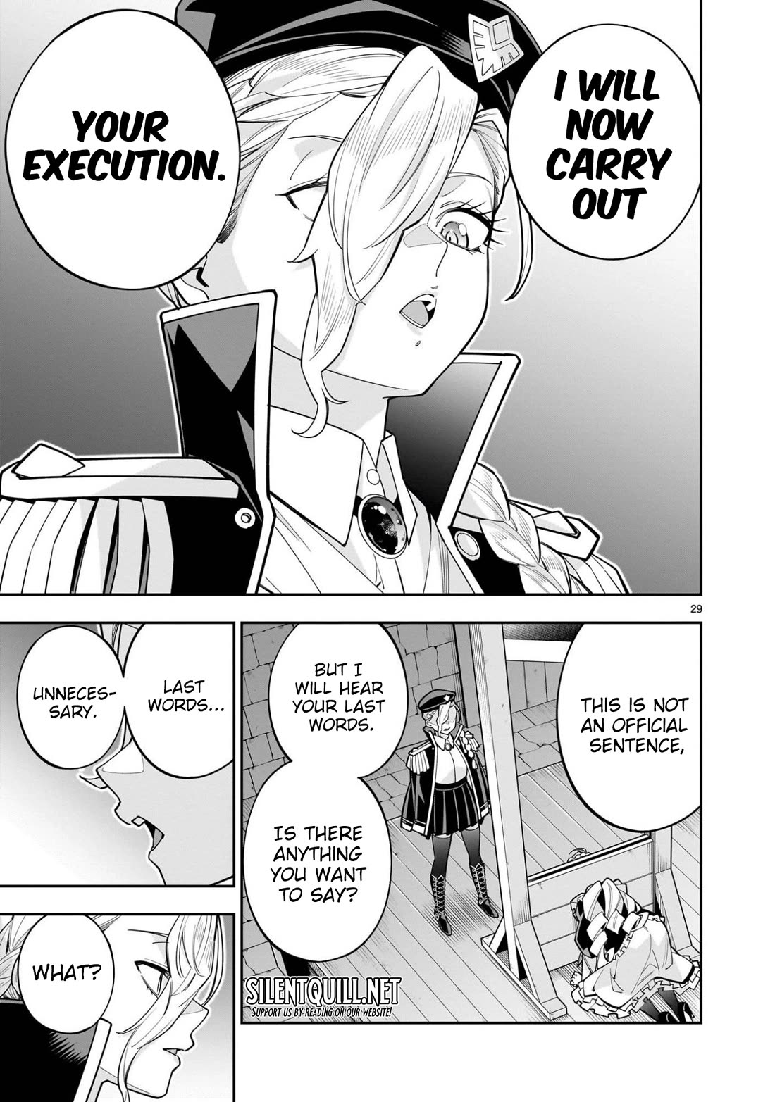 The Death Defying Princess Creates a Yuri Harem to Survive chapter 11 page 29