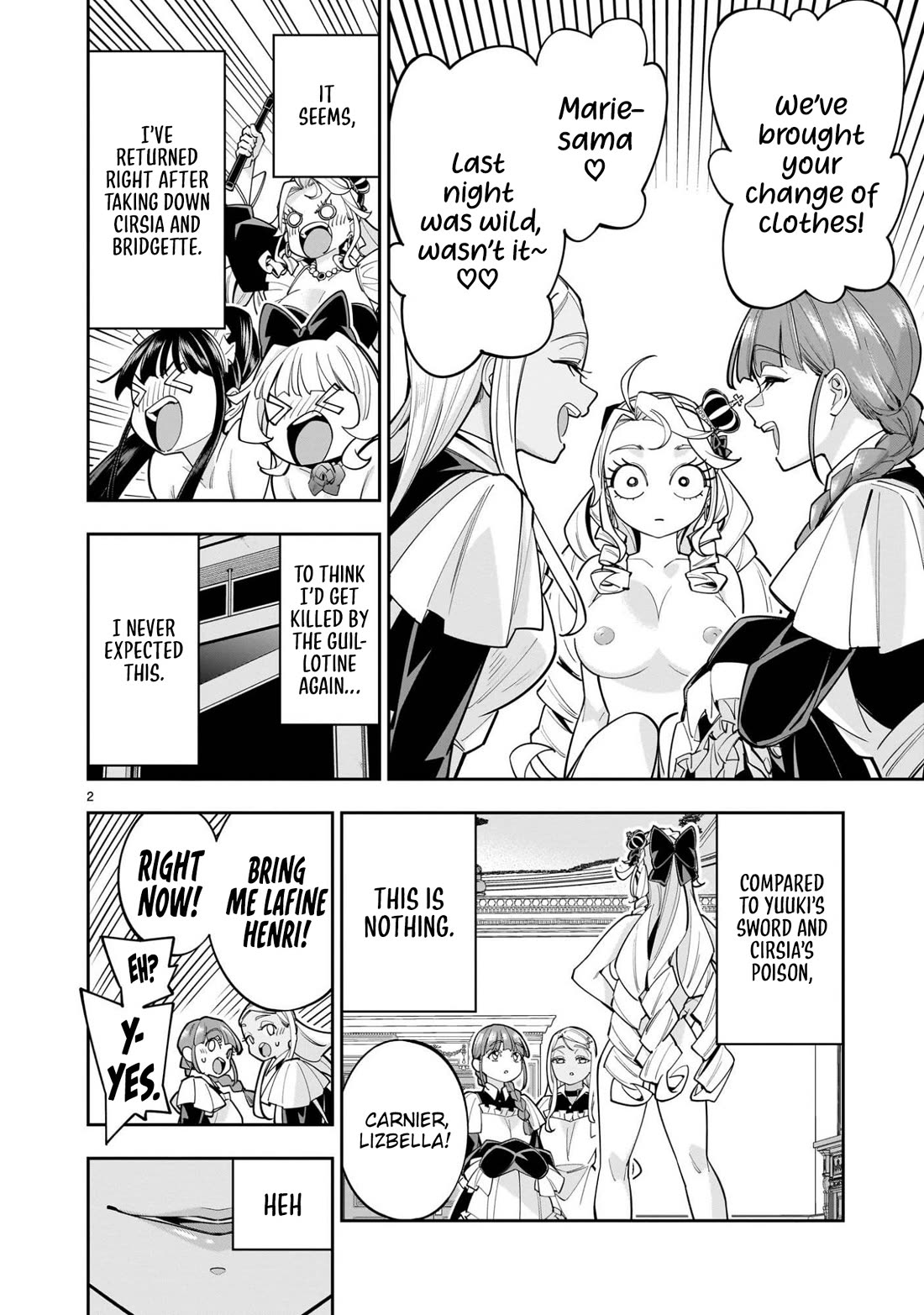 The Death Defying Princess Creates a Yuri Harem to Survive chapter 11 page 3