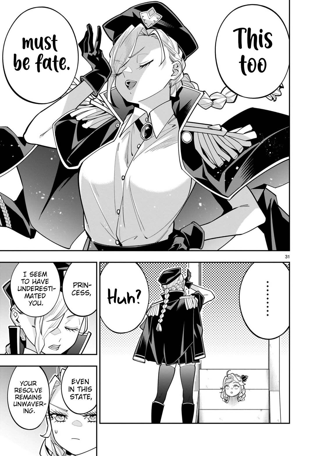 The Death Defying Princess Creates a Yuri Harem to Survive chapter 11 page 31