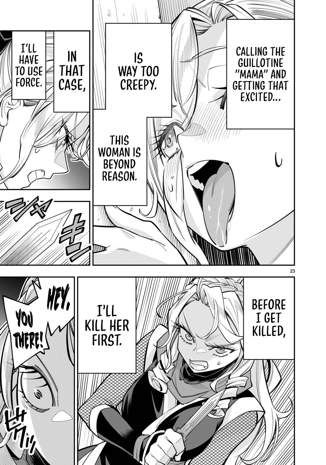 The Death Defying Princess Creates a Yuri Harem to Survive chapter 12 page 23