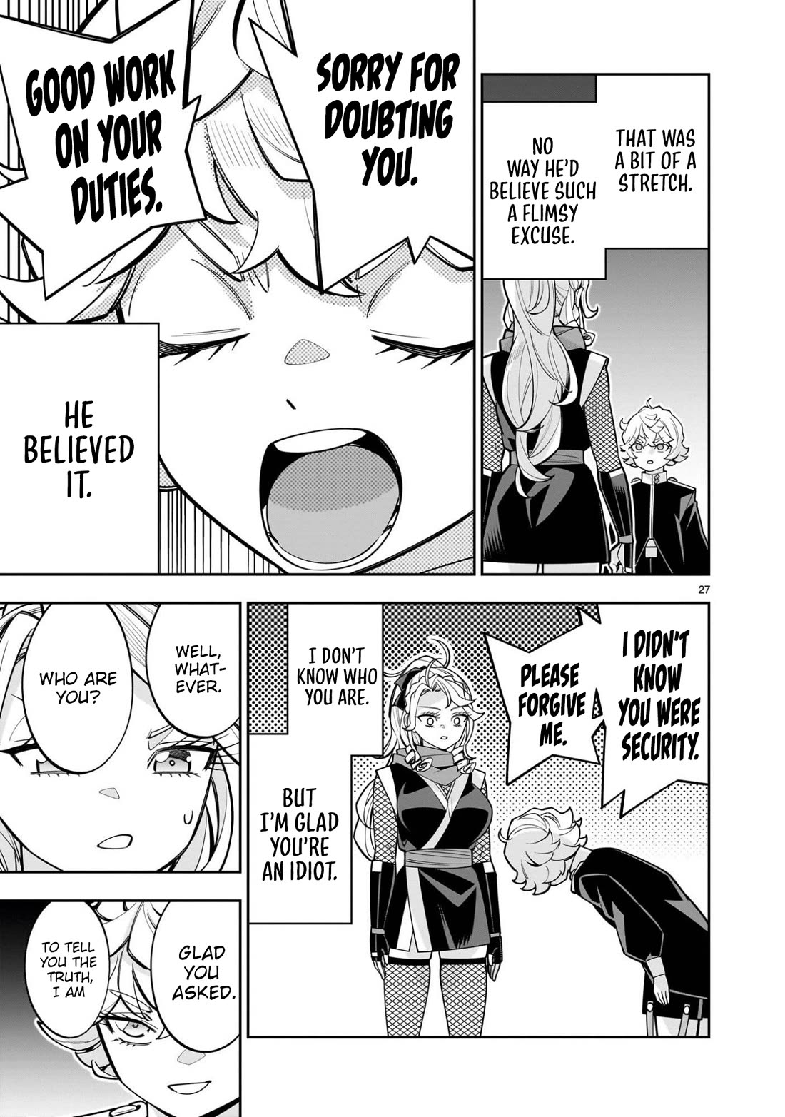 The Death Defying Princess Creates a Yuri Harem to Survive chapter 12 page 27